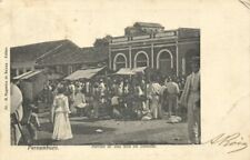 Cartão postal do Brasil, JABOATÃO, Pernambuco, Barraca de uma Feira, Mercado (1905), usado comprar usado  Enviando para Brazil