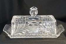 Vintage crystal lidded for sale  San Francisco