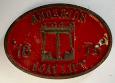 Brass canal plaque for sale  STOCKPORT