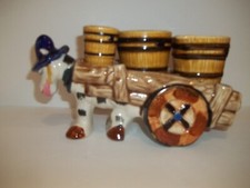 Carrinho de cavalo vintage conjunto com 5 peças creme açúcar sal e pimenta shaker MCM Skafford comprar usado Carrinho de cavalo vintage conjunto com 5 peças creme açúcar sal e pimenta shaker MCM Skafford comprar usado  Enviando para Brazil