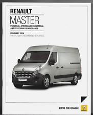 Renault master 2014 for sale  UK