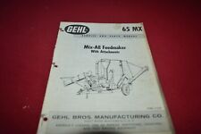 Gehl grinder mixer for sale  Berlin