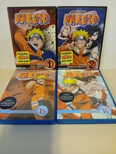 Shonen Jump's Naruto DVD Lot Vol. 1, 2, 15 & 16 with 2 Posters comprar usado  Enviando para Brazil