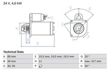 Starter anlasser man gebraucht kaufen  Bautzen-Umland II