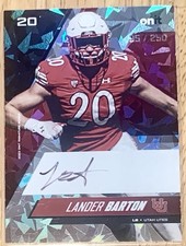 Lander Barton 2023 Onit Atleta Auto 95/250 Utah Utes Futebol comprar usado  Enviando para Brazil