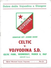 Celtic vojvodina 1966 for sale  COLCHESTER