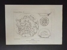 Tazza di Agata Sardonica, Ricordi di Napoli Martorana, Mori, Stampa 1853 na sprzedaż  Wysyłka do Poland