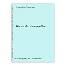 Wunder naturgewalten wageninge gebraucht kaufen  Grasellenbach