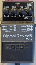 Boss digital reverb for sale  AYLESBURY