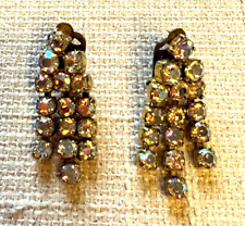 Vintage drop earrings for sale  DUNSTABLE