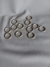 Metallringe cm silberf gebraucht kaufen  Kutenholz
