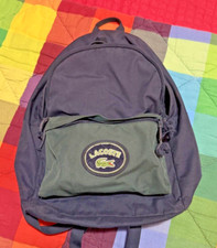Zaino lacoste blu usato  Villachiara