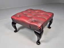 Vintage red leather for sale  STOWMARKET