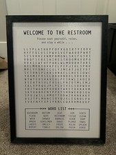 Bathroom wall decor for sale  Orangevale