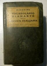 Rigutini vocabolario diamante usato  Albenga