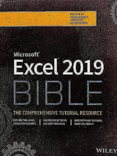 Excel 2019 Bible by Walkenbach, John Book The Cheap Fast Free Post na sprzedaż  Wysyłka do Poland