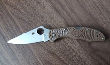 Couteau pliant spyderco d'occasion  Varreddes
