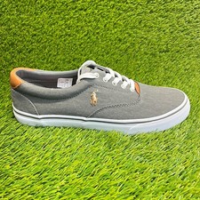 Tênis esportivo Polo Ralph Lauren Thorton masculino tamanho 10 cinza branco comprar usado  Enviando para Brazil