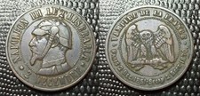 Monnaie satirique 1870 d'occasion  Saint-Pantaléon-de-Larche