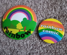 Rainbow pin badges for sale  SWINDON