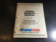 Usado, 1996 Marine Power Engine Owner's Manual 3.0L 4.3L V6 350 5.7L, 454 7.4L, 502 V8 comprar usado  Enviando para Brazil