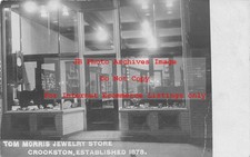 MN, Crookston, Minnesota, RPPC, vitrine de loja de joias Tom Morris comprar usado  Enviando para Brazil