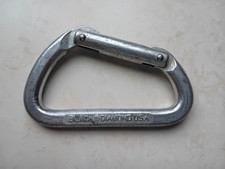 Usado, Mosquetão de portão reto Black Diamond QUICKSILVER2 - Vintage 1990 raro comprar usado  Enviando para Brazil