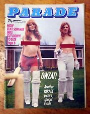 Parade magazine topless for sale  EXETER