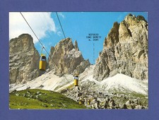 Cartolina telecabine passo usato  Crema