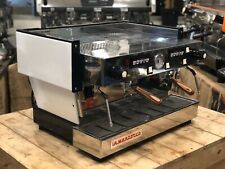 LA MARZOCCO LINEA CLASSIC 2 GRUPOS CABO DE MADEIRA BRANCA MÁQUINA DE CAFÉ EXPRESSO comprar usado  Enviando para Brazil