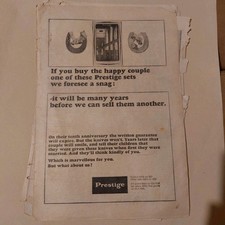 1966 prestige kitchen for sale  COLERAINE