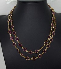 Colar com moldura de cristal roxo Swarovski comprar usado  Enviando para Brazil
