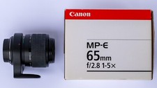 OBIEKTYW Canon EF Macro Photo Lens MP-E 2,8/65 1-5x IDEALNY! na sprzedaż  PL