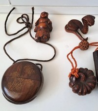 Netsuke okimono inro for sale  BARRY