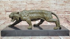 Bronze tiger sculpture for sale  Westbury