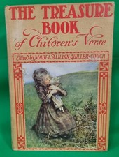 TREASURE BOOK OF CHILDREN’S VERSE QUILLER-COUCH ART BY M. ETHELDREDA GRAY 1925 comprar usado  Enviando para Brazil