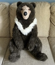 Usado, Nariz de vinil bicho de pelúcia 21 pol. Douglas Cuddle Toys preto asiático urso da lua comprar usado  Enviando para Brazil