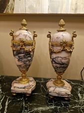 Paire cassolettes marbre d'occasion  Montferrand-le-Château