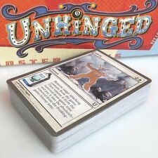 Unhinged complete card for sale  Lapeer