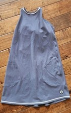 Usado, Usado Mini Vestido de Tênis Vuori Volley Sutiã Embutido, Bolsos, Cinza Azure Pequeno comprar usado  Enviando para Brazil