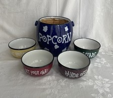 Ceramic popcorn bucket for sale  Northford