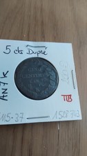 Centimes dupré grand d'occasion  Septeuil