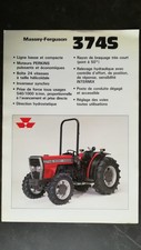 Brochure tracteur massey d'occasion  Carvin