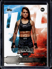 2025 Topps Knockout UFC #4 Eduarda Moura RC Gold Parallel 24/188 comprar usado 2025 Topps Knockout UFC #4 Eduarda Moura RC Gold Parallel 24/188 comprar usado  Enviando para Brazil