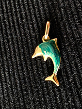 Pendentif dauphin jaune d'occasion  Marseille IX
