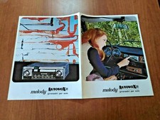 Depliant autovox melody usato  Trappeto