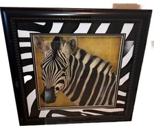 zebra wall picture for sale  Winamac