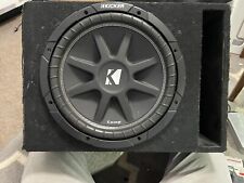 KICKER C12 43C124 Subwoofer Carro Estéreo Caixa de Porta Ventilada 18”x16”x14”. 12” 150W, usado comprar usado  Enviando para Brazil