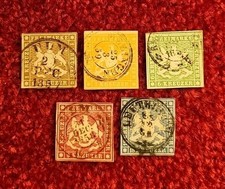Württemberg 1857 minr gebraucht kaufen  Schönberg