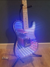Infinity mirror guitar for sale  BICESTER
